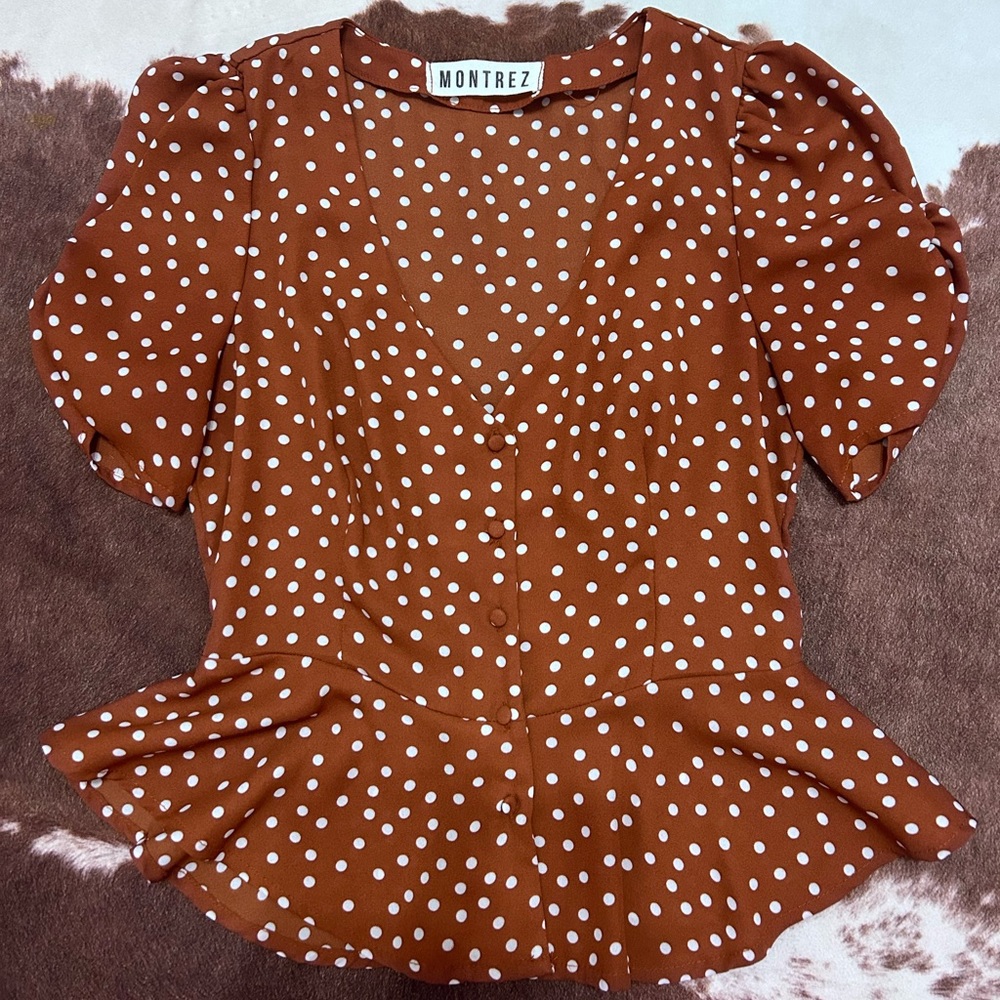 button up blouse